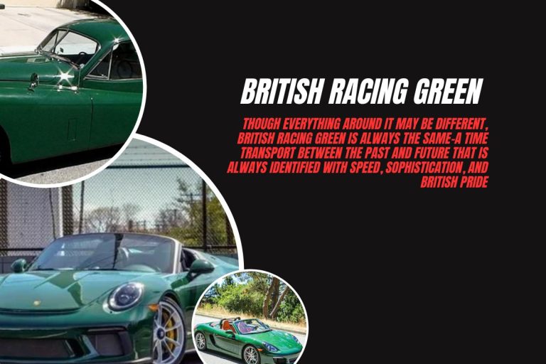 Discover the legacy and modern appeal of British Racing Green, a color rooted in motorsport history and still cherished in today's automotive designs.